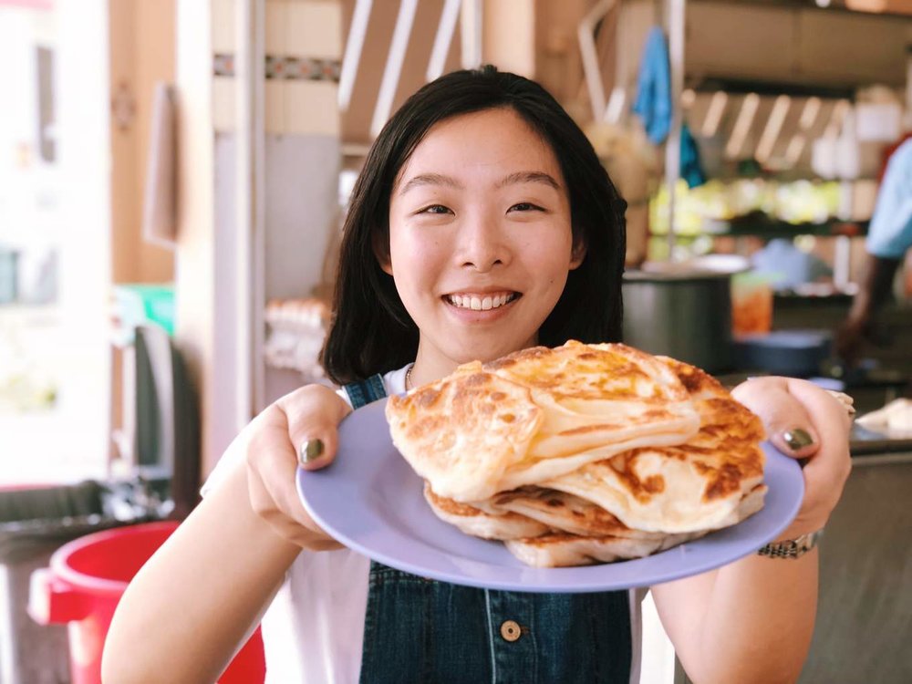 joo chiat guide mr and mrs moghans prata on plate