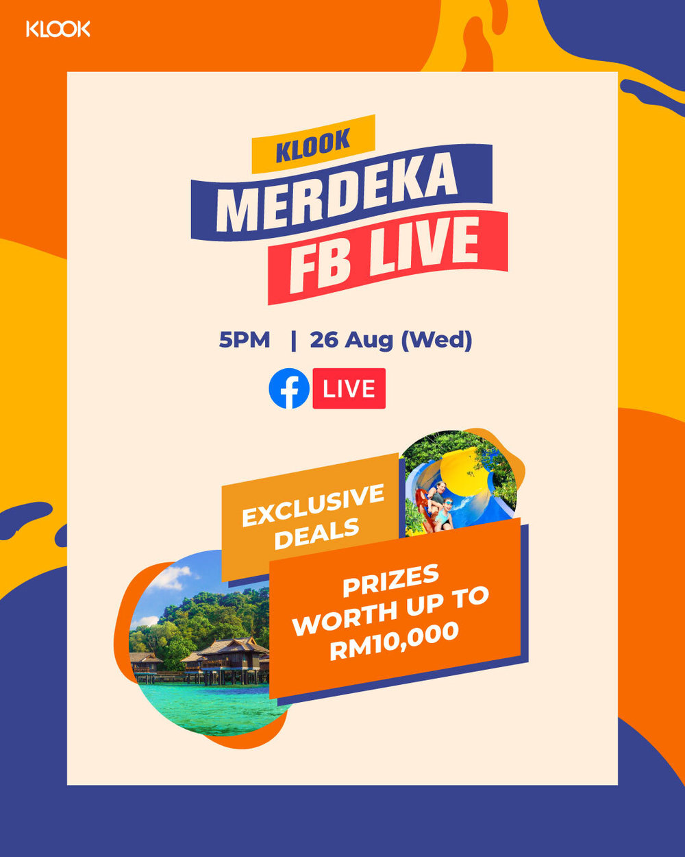 Merdeka Live Klook Giveaways Promos