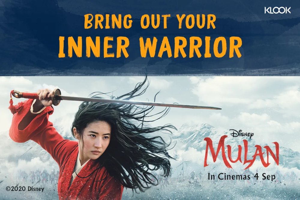 disney mulan movie ticket