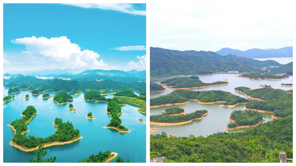 大欖涌千島湖宛如浙江千島湖