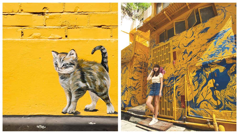 西環壁畫街好比首爾梨花洞壁畫村