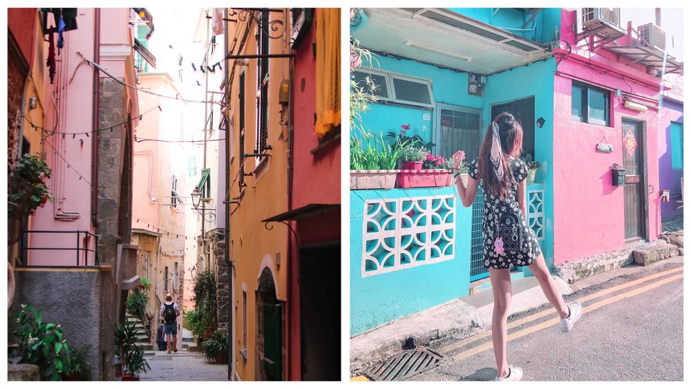 宛如意大利五漁村的石澳村