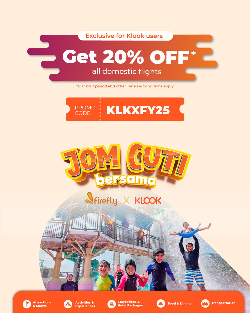 Klook Firefly Promo Flights