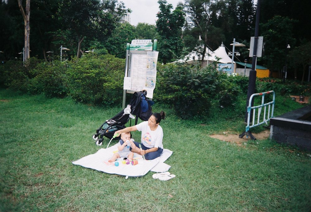 維多利亞公園中央草坪野餐