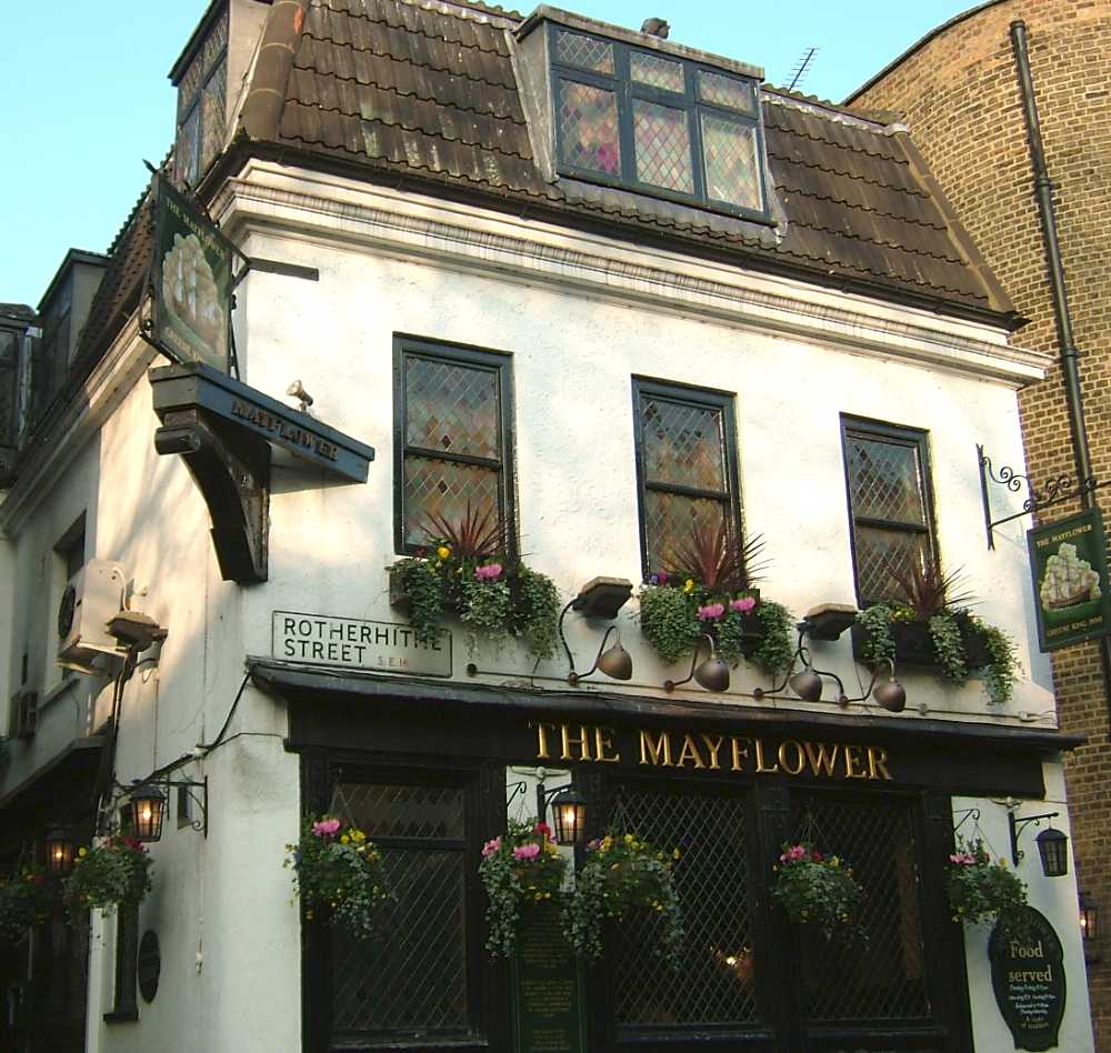 The Mayflower in Rotherhithe