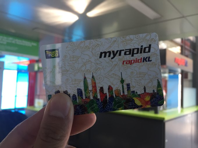 吉隆坡交通 ： myrapid 卡