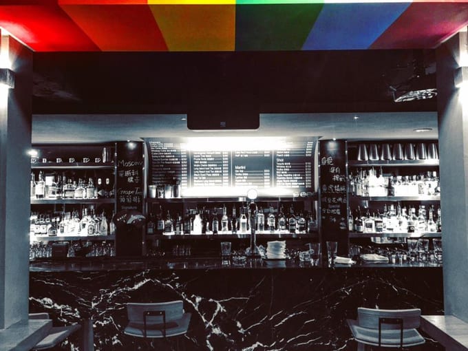 可以輕鬆喝酒不受干擾的 Bacio Taipei | PC:Bacio Taipei 臉書官網