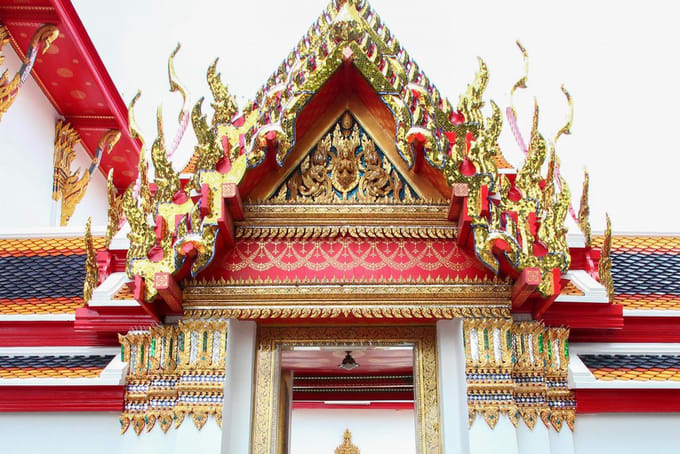 臥佛寺曾是全泰國最華麗寺廟。攝影：Rex。