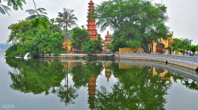 河內最古老的佛寺——鎮國寺