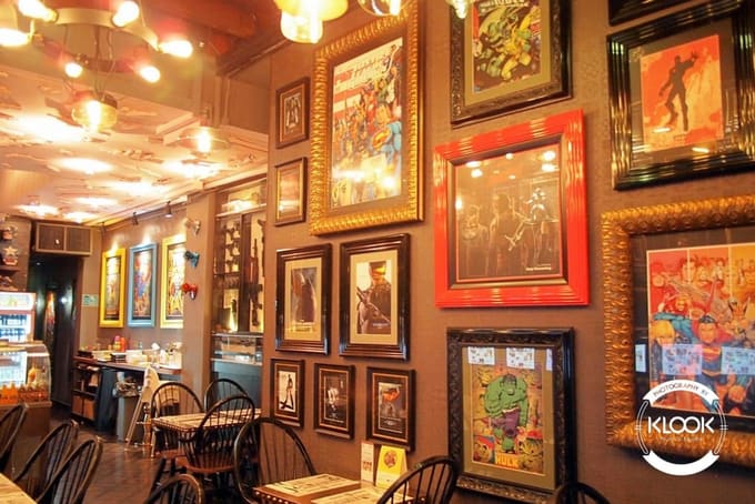 quán cafe tại singapore: quán hungry heroes 