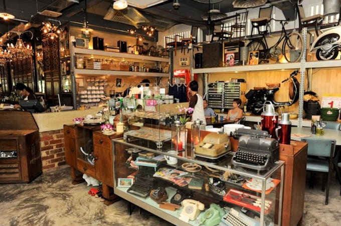 quán cafe ở singapore: quán coastal settlement