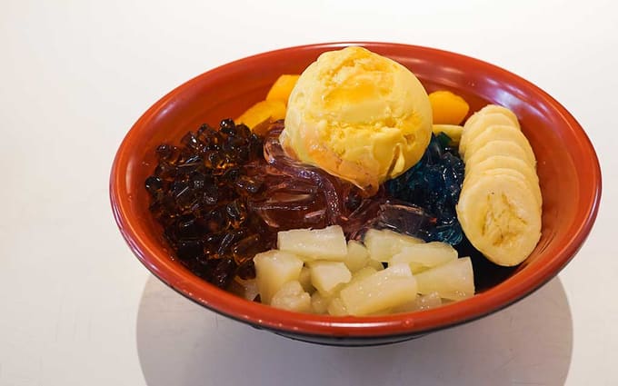 quán cafe ở singapore: jello ramen tại oh my tian