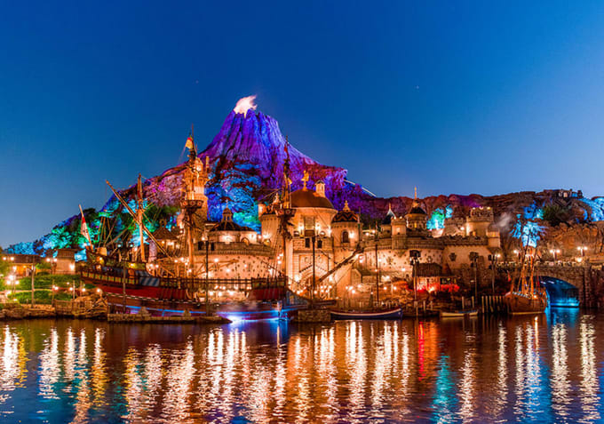 công viên đại dương tokyo disneysea: cảng