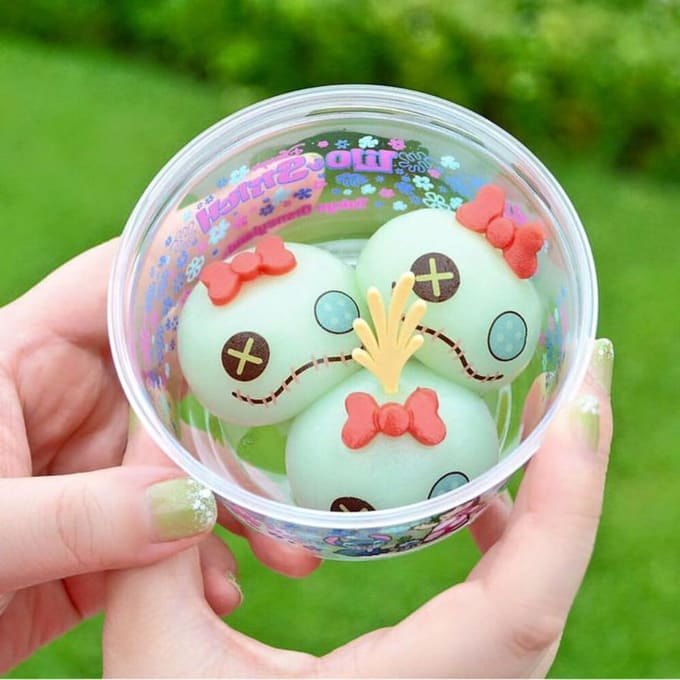 công viên đại dương tokyo disneysea: bánh bao disney