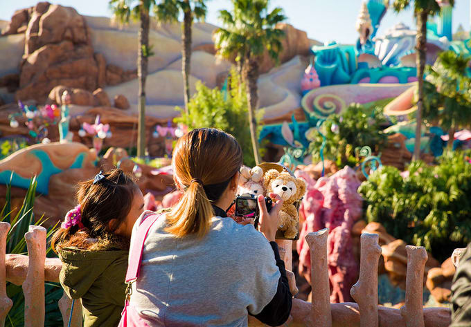 công viên đại dương tokyo disneysea: gấu duffy