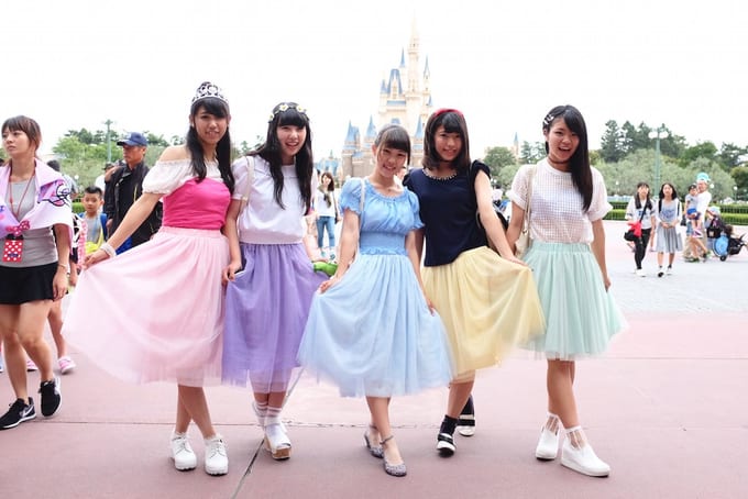 công viên đại dương tokyo disneysea: du khách