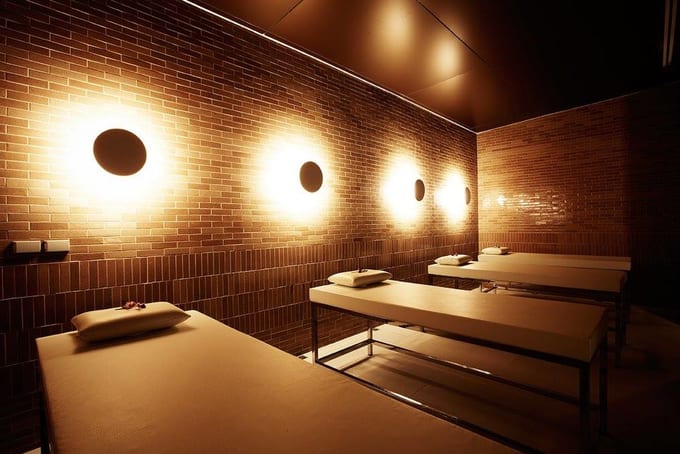 phòng massage tại yunomori onsen &amp; spa