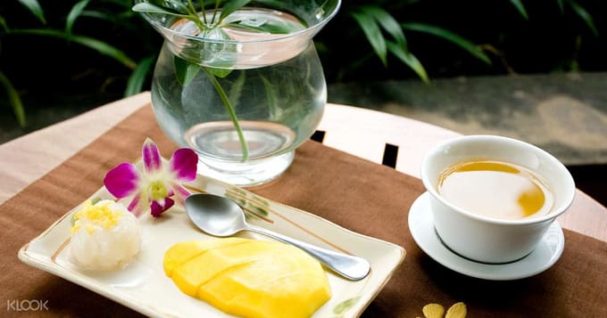 thức ăn tại let's relax spa
