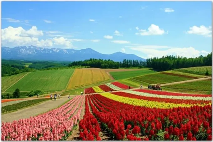 lễ hội hoa ở ta shee blooming oasis là một trong những lễ hội hoa ở đài loan