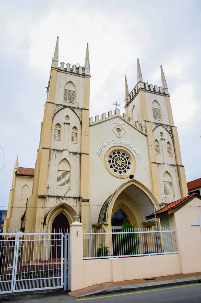 du lịch malacca - nhà thờ st francis xavier