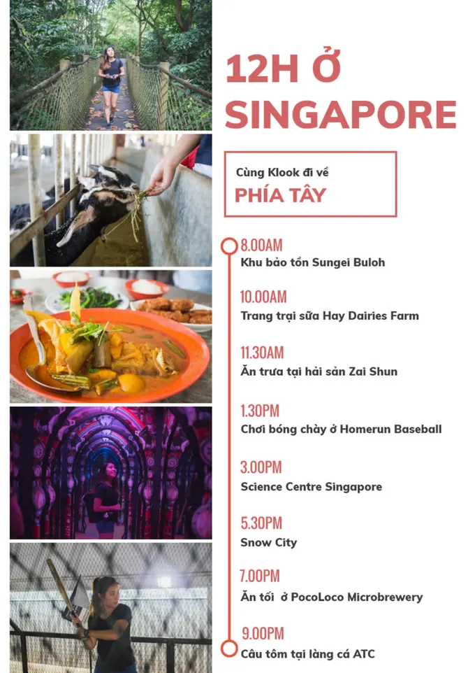 12h khám phá phía tây singapore