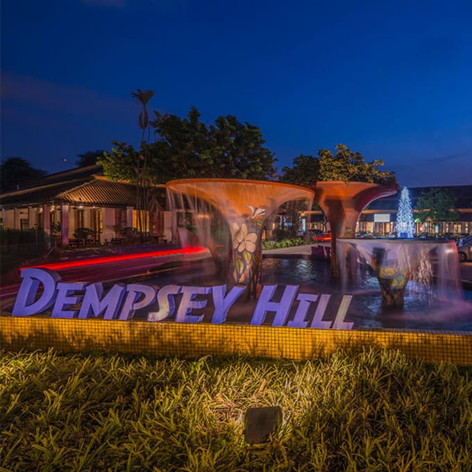 dempsey hill về đêm