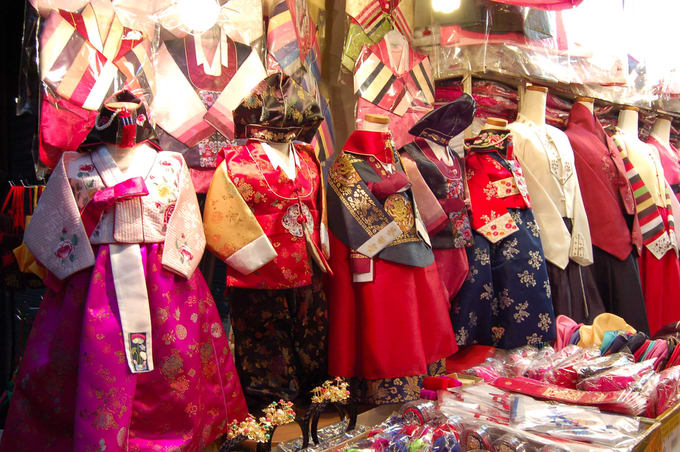 quần áo ở chợ dongdaemun
