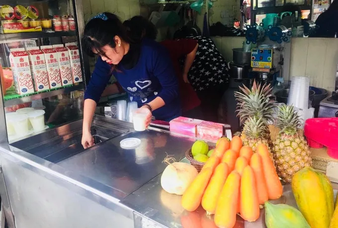 tiệm bán nước ép hoa quả chao lin fresh juice