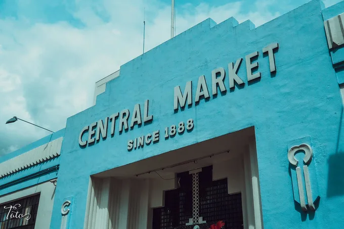 cổng central market