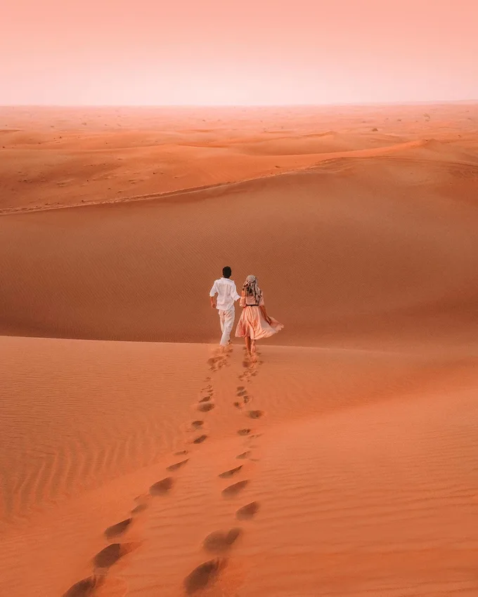 trải nghiệm sa mạc dubai