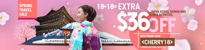 klook cherry blossom promo