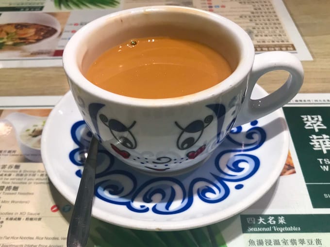 Tsui Wah Cafe Milk Tea Singapore