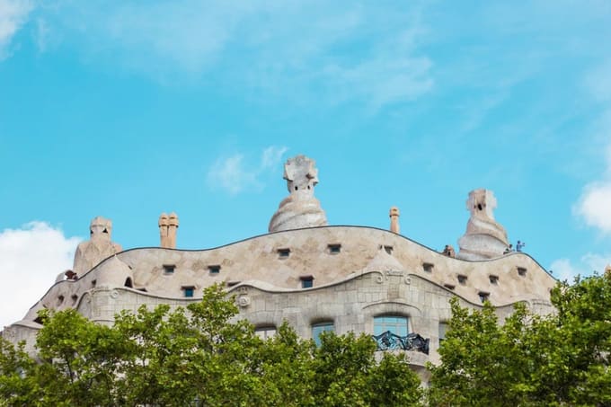 Antoni Gaudi architecture in Barcelona