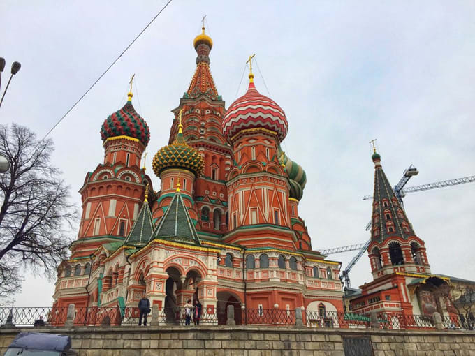 St Basil's Cathedral in Russia