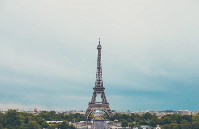 Eiffel Tower in Paris, France