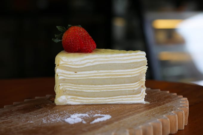 Double Durian Mille Crepe Durian Cake Singapore