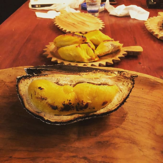 Double Durian Chargrilled Durian Singapore