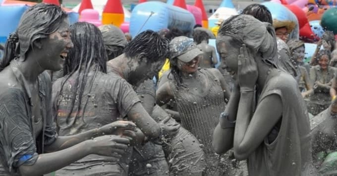 Offpeak Boryeong Mud Festival South Korea
