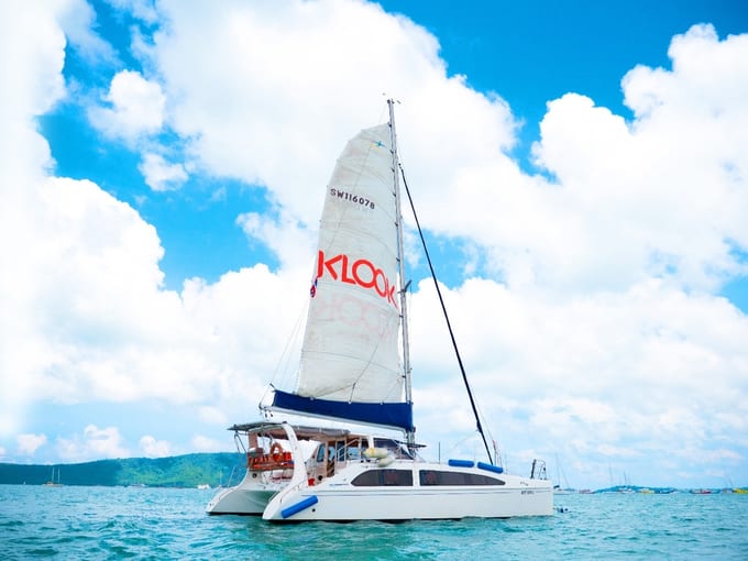 Klook Catamaran Yacht Phuket Islands