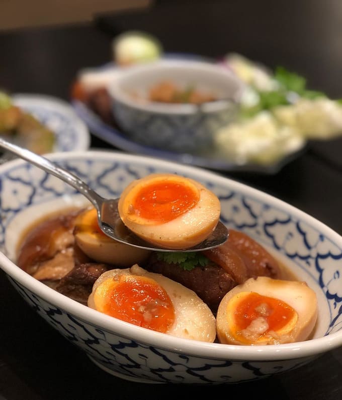Braised Pork and Eggs at Plu
