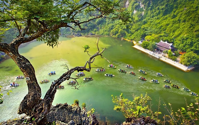 Trang An from above