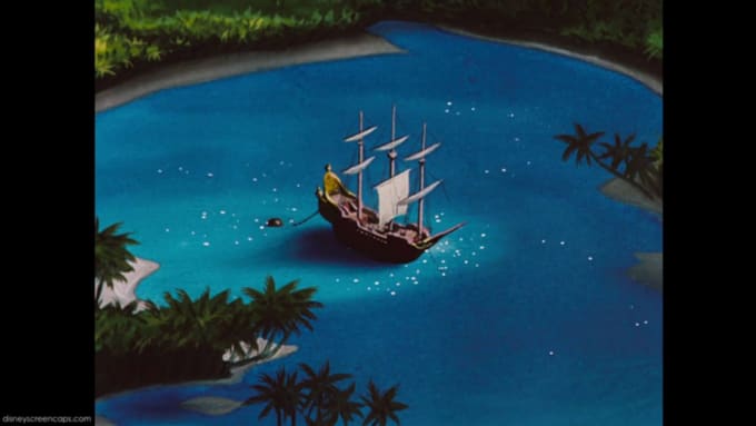 Captain Hook's ship