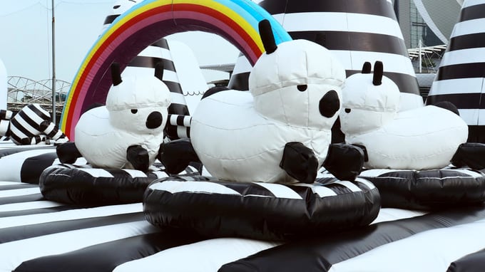 sheep installation