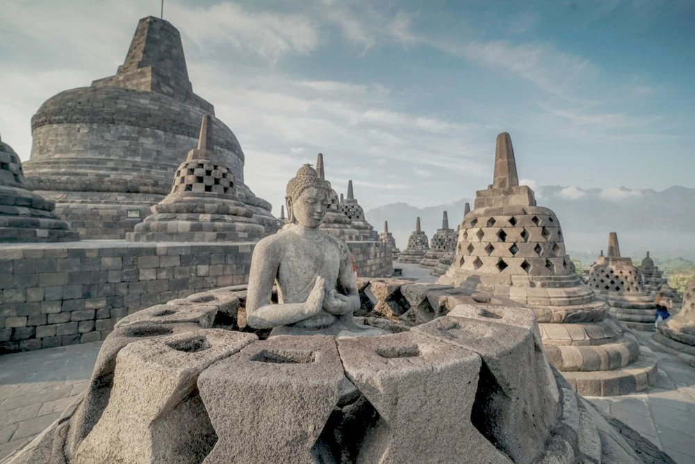 Candi Borobudur Stupa