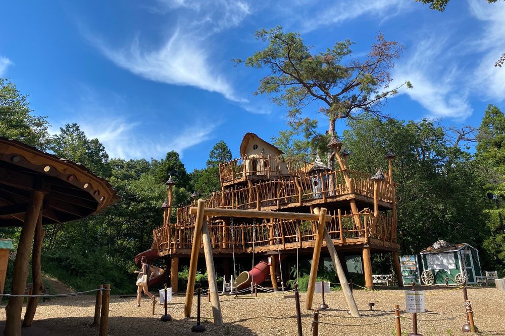 ムーミンバレーパークのヘムレンさんの遊園地