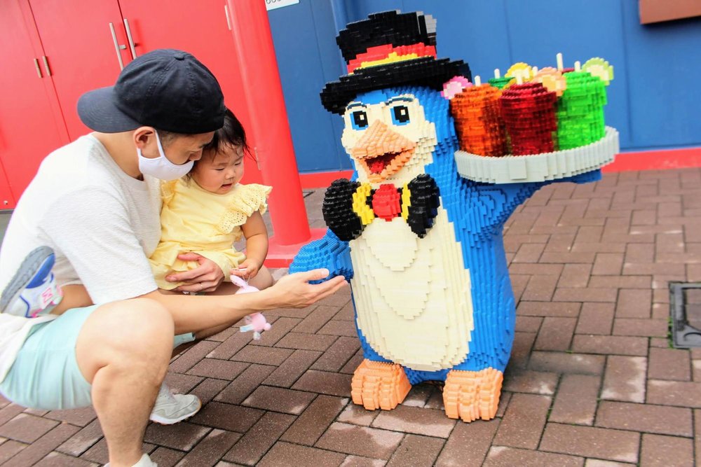 レゴ・ブロックでできたペンギン