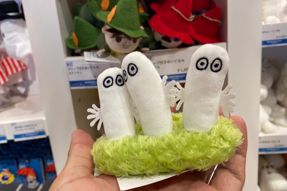 クリップ付きぬいぐるみはムーミンはもちろん様々なキャラクターから選べる