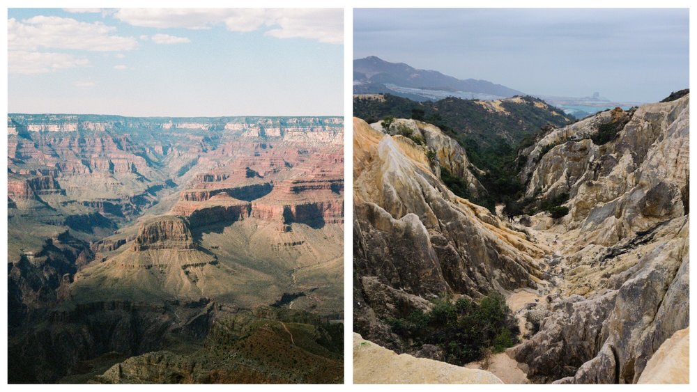 與美國大峽谷國家公園相似的香港菠蘿山