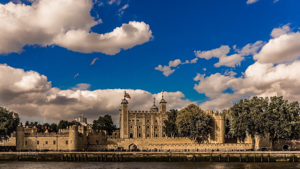 View of the Tower of London UK
