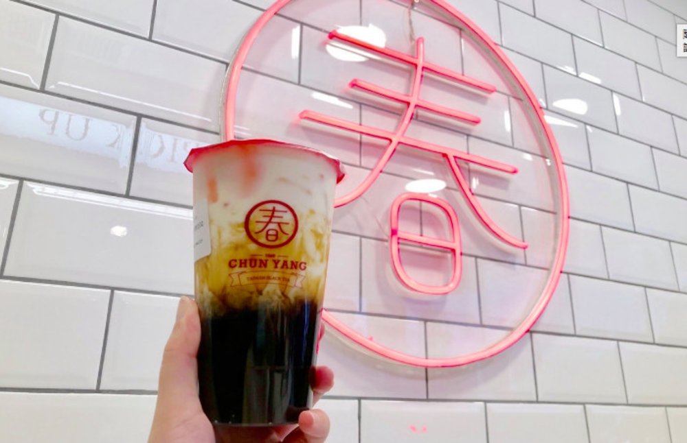 春陽茶事黑糖珍珠鮮奶